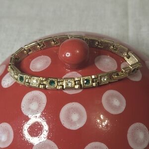 Vintage Blanca Gold Tone Bracelet